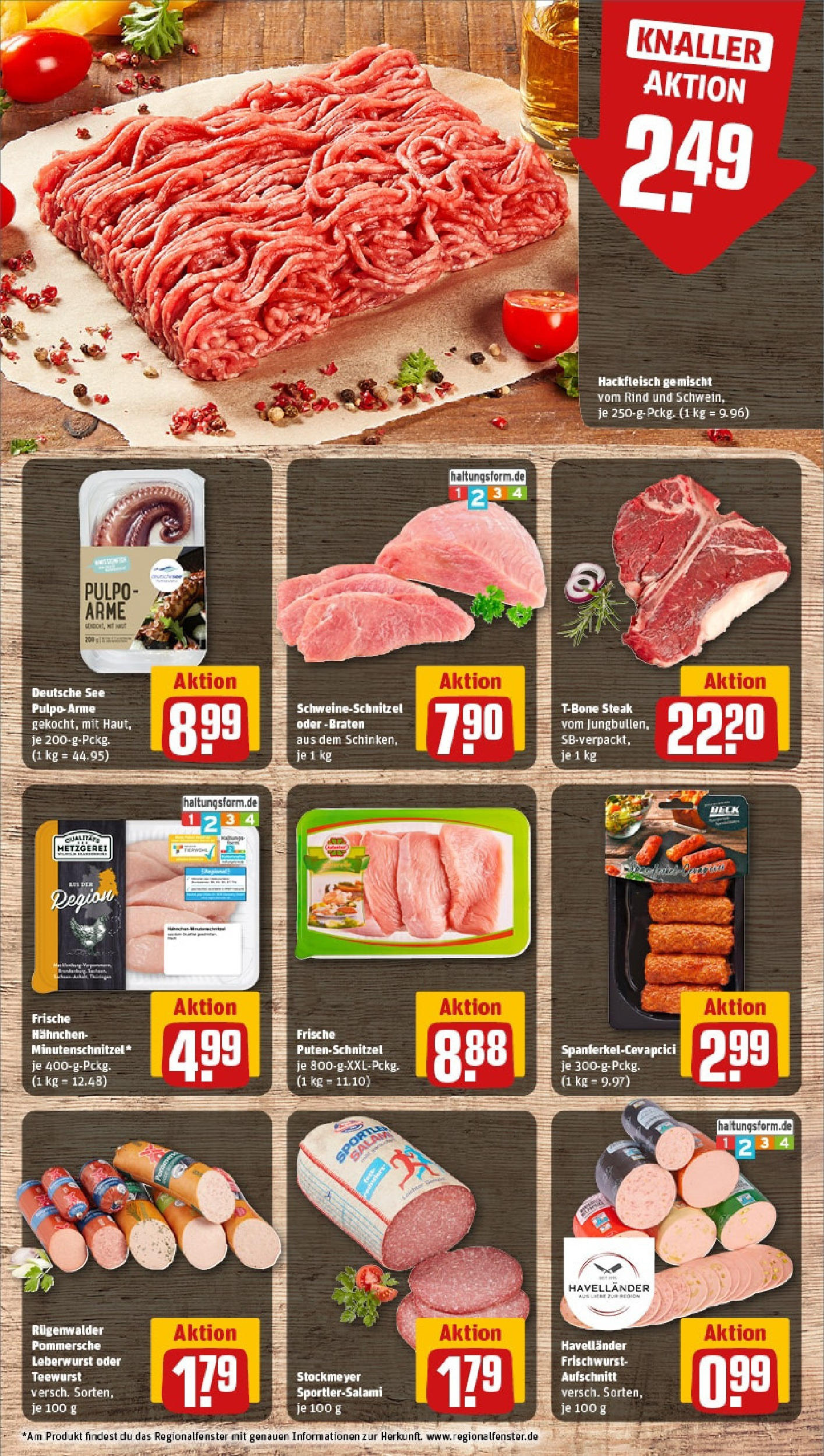 Rewe - Berlin / Steglitz (ab 05.05.2025) zum Blättern » Angebote | Seite: 10 | Produkte: Hahnchen, Putenschnitzel, Salami, Hackfleisch Rewe - Berlin / Steglitz (ab 05.05.2025) zum Blättern » Angebote | Seite: 10 | Produkte: Hahnchen, Putenschnitzel, Salami, Hackfleisch