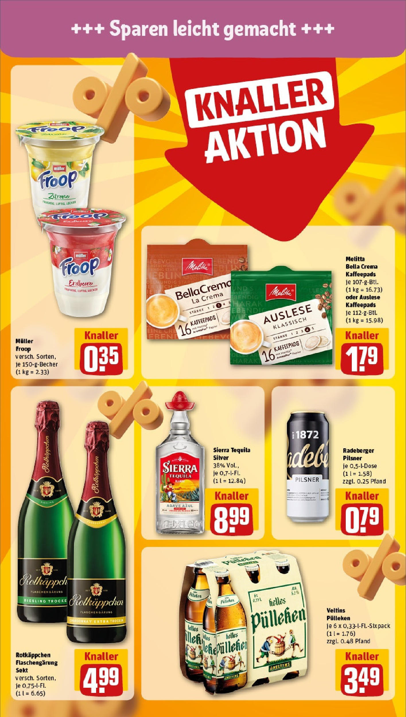 Rewe - Berlin / Steglitz (ab 05.05.2025) zum Blättern » Angebote | Seite: 12 | Produkte: Froop, Melitta, Rotkäppchen, Radeberger pilsner Rewe - Berlin / Steglitz (ab 05.05.2025) zum Blättern » Angebote | Seite: 12 | Produkte: Froop, Melitta, Rotkäppchen, Radeberger pilsner