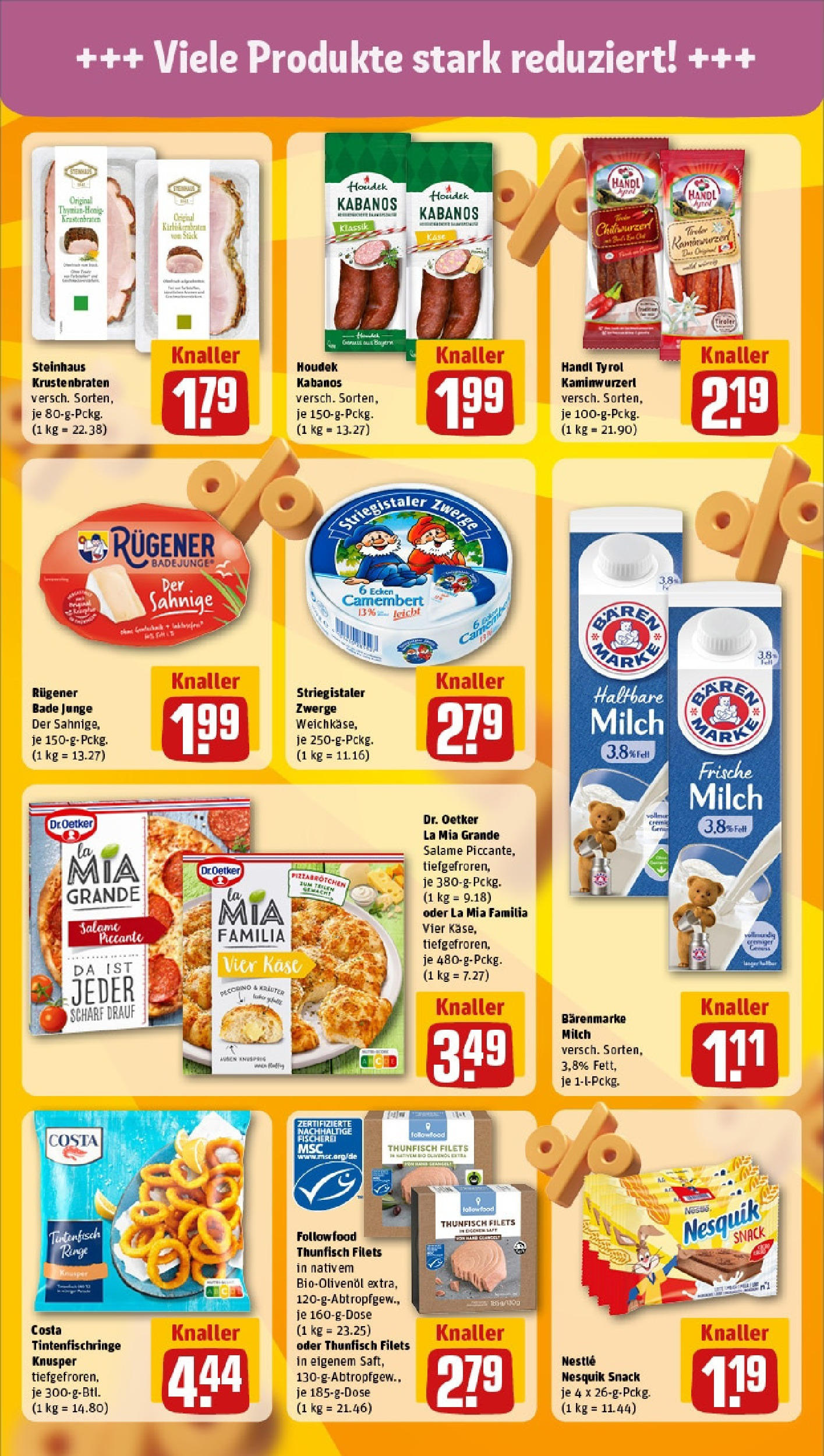 Rewe - Berlin / Steglitz (ab 05.05.2025) zum Blättern » Angebote | Seite: 13 | Produkte: Thunfisch, Tintenfisch, Krustenbraten, Saft Rewe - Berlin / Steglitz (ab 05.05.2025) zum Blättern » Angebote | Seite: 13 | Produkte: Thunfisch, Tintenfisch, Krustenbraten, Saft