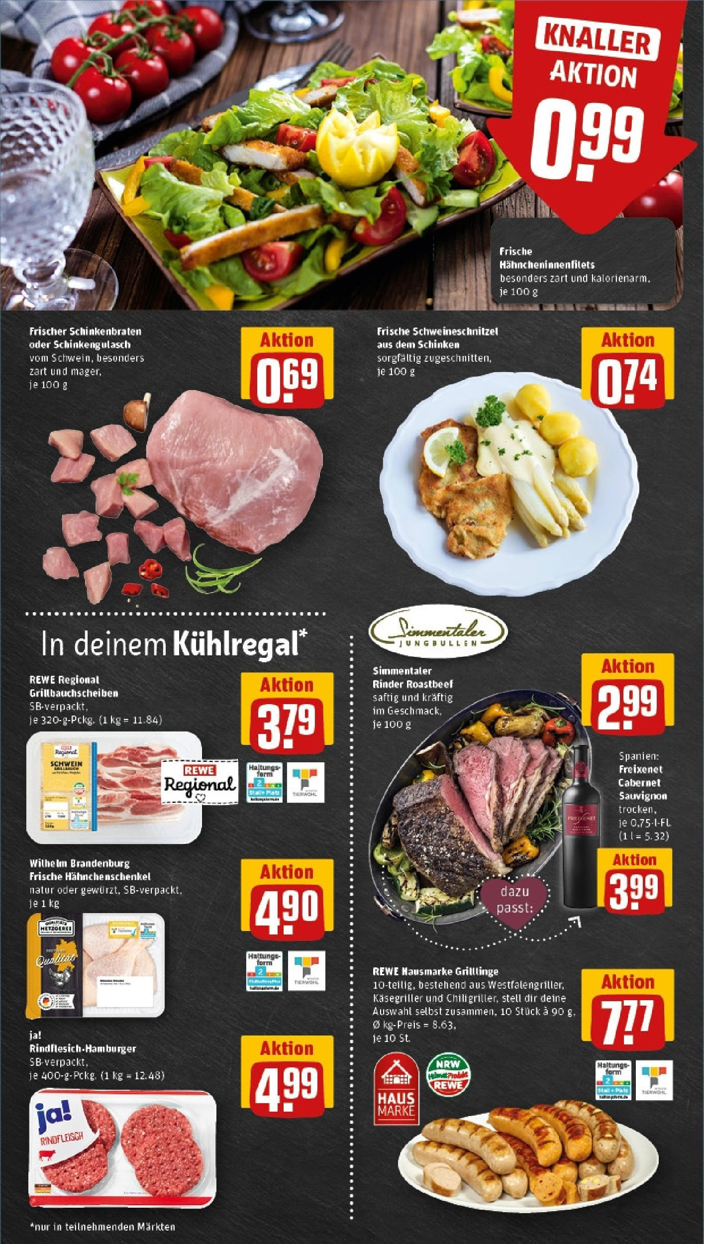 Rewe - Rewe: Wochenangebote (ab 04.05.2025) zum Blättern » Angebote | Seite: 6 | Produkte: Hahnchenschenkel, Roastbeef, Chili, Rindfleisch Rewe - Rewe: Wochenangebote (ab 04.05.2025) zum Blättern » Angebote | Seite: 6 | Produkte: Hahnchenschenkel, Roastbeef, Chili, Rindfleisch