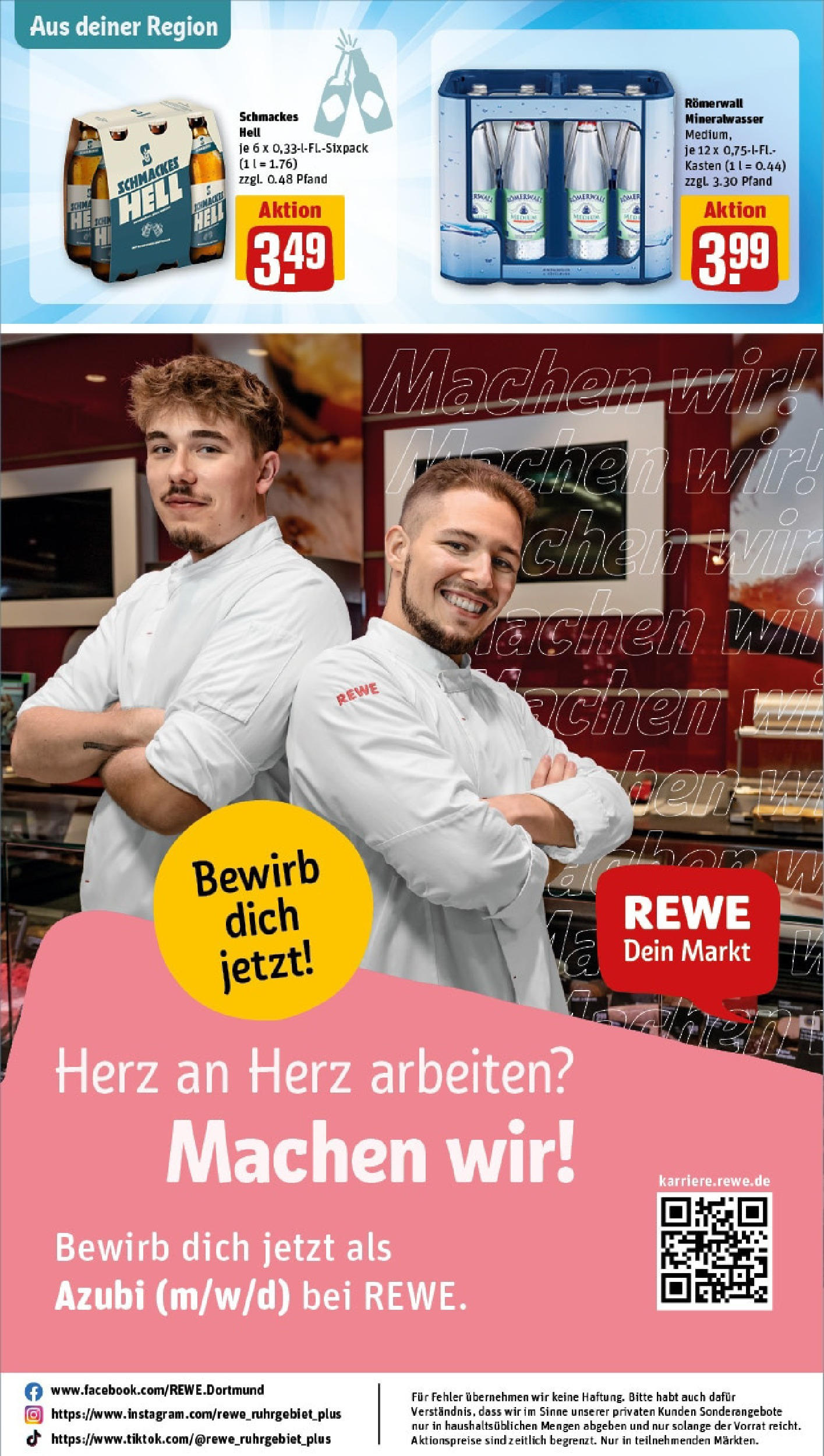 Rewe - Rewe: Wochenangebote (ab 04.05.2025) zum Blättern » Angebote | Seite: 29 | Produkte: Mineralwasser Rewe - Rewe: Wochenangebote (ab 04.05.2025) zum Blättern » Angebote | Seite: 29 | Produkte: Mineralwasser