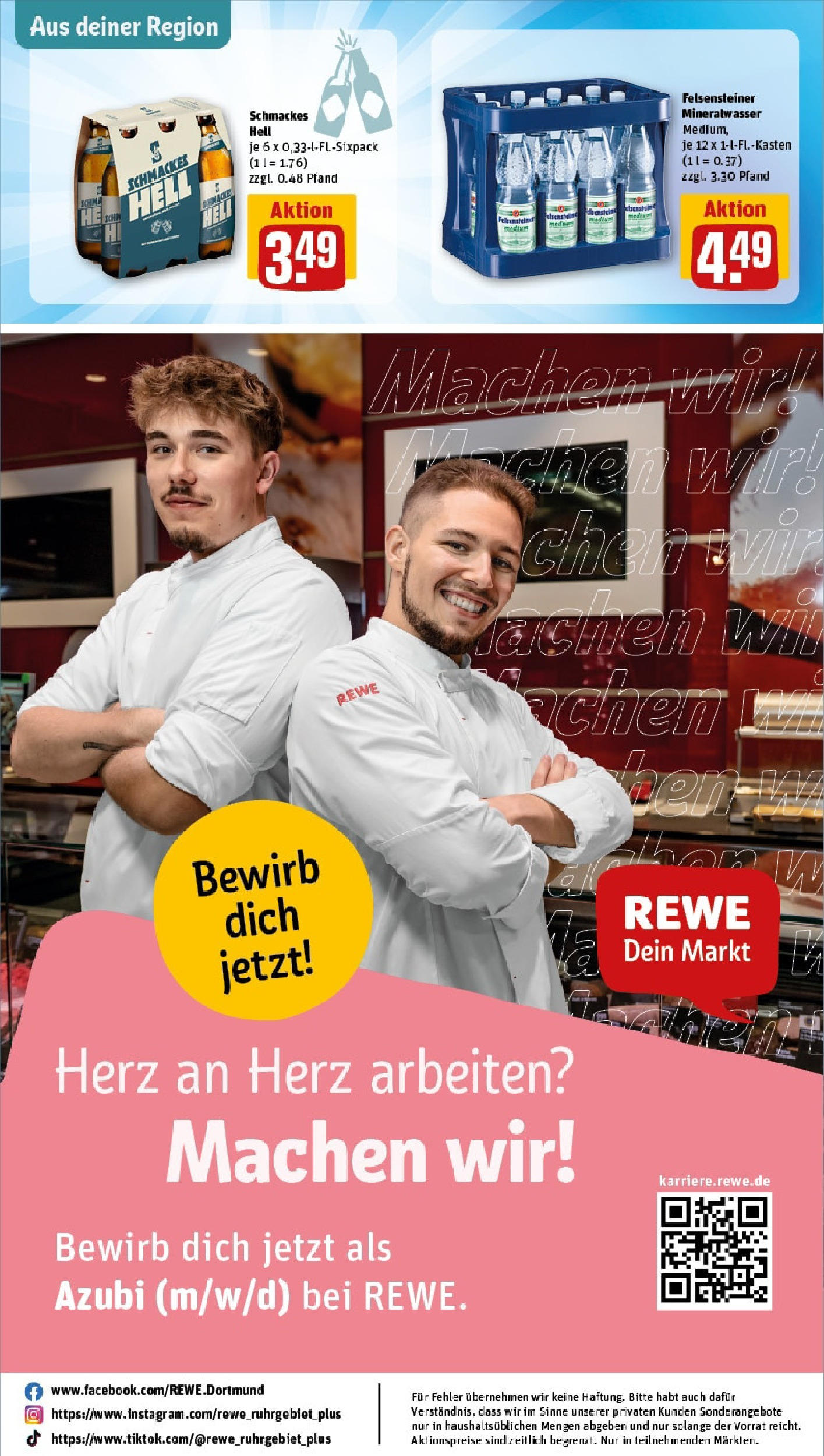 Rewe - Rewe: Wochenangebote (ab 04.05.2025) zum Blättern » Angebote | Seite: 29 | Produkte: Mineralwasser Rewe - Rewe: Wochenangebote (ab 04.05.2025) zum Blättern » Angebote | Seite: 29 | Produkte: Mineralwasser