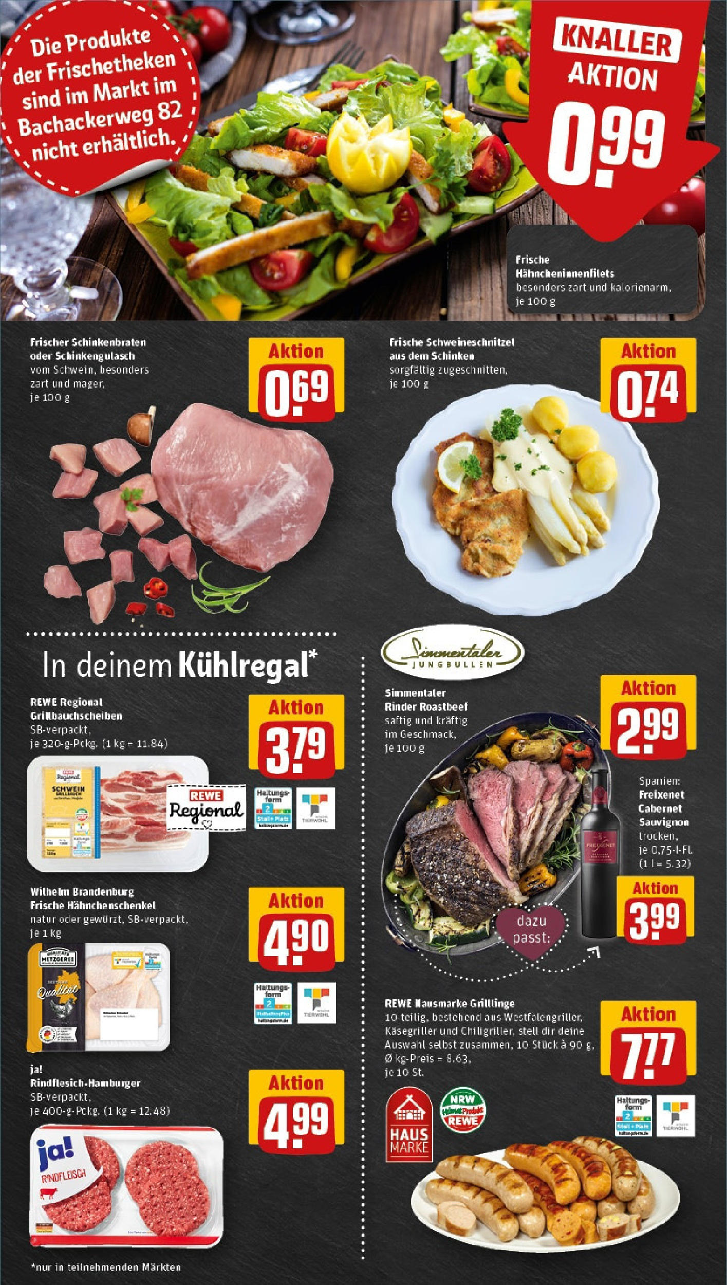 Rewe - Rewe: Wochenangebote (ab 04.05.2025) zum Blättern » Angebote | Seite: 6 | Produkte: Hahnchenschenkel, Freixenet, Roastbeef, Rindfleisch Rewe - Rewe: Wochenangebote (ab 04.05.2025) zum Blättern » Angebote | Seite: 6 | Produkte: Hahnchenschenkel, Freixenet, Roastbeef, Rindfleisch