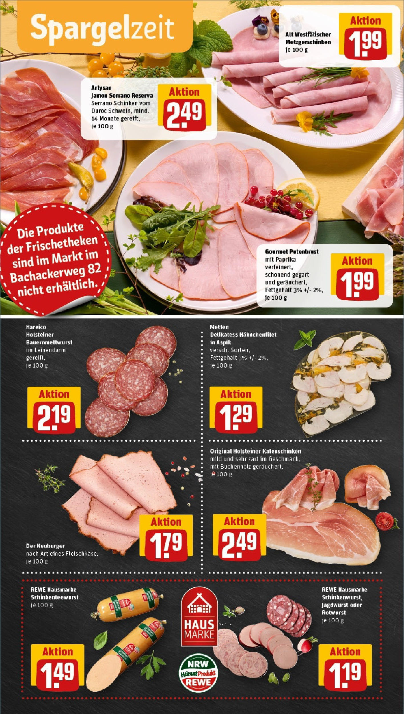 Rewe - Rewe: Wochenangebote (ab 04.05.2025) zum Blättern » Angebote | Seite: 8 | Produkte: Paprika, Serrano schinken, Schinken Rewe - Rewe: Wochenangebote (ab 04.05.2025) zum Blättern » Angebote | Seite: 8 | Produkte: Paprika, Serrano schinken, Schinken