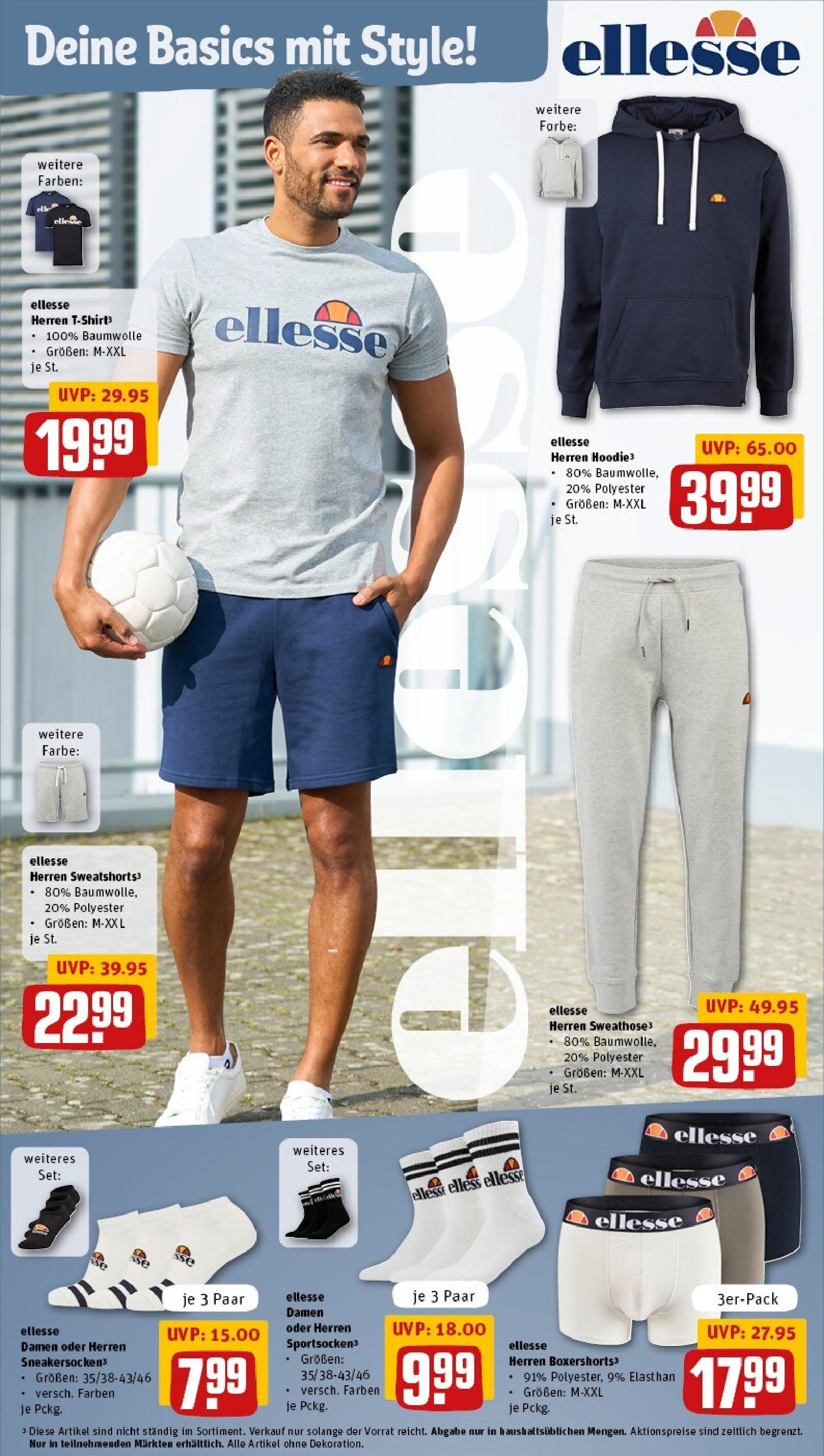Rewe - Rewe: Wochenangebote (ab 04.05.2025) zum Blättern » Angebote | Seite: 31 | Produkte: Sweathose, T-Shirt, Sweatshorts, Hoodie Rewe - Rewe: Wochenangebote (ab 04.05.2025) zum Blättern » Angebote | Seite: 31 | Produkte: Sweathose, T-Shirt, Sweatshorts, Hoodie