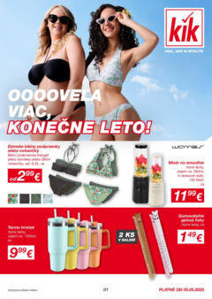 Kik - KiK leták platný do 11.05.2025 - náhľad platný od 04.05.2025