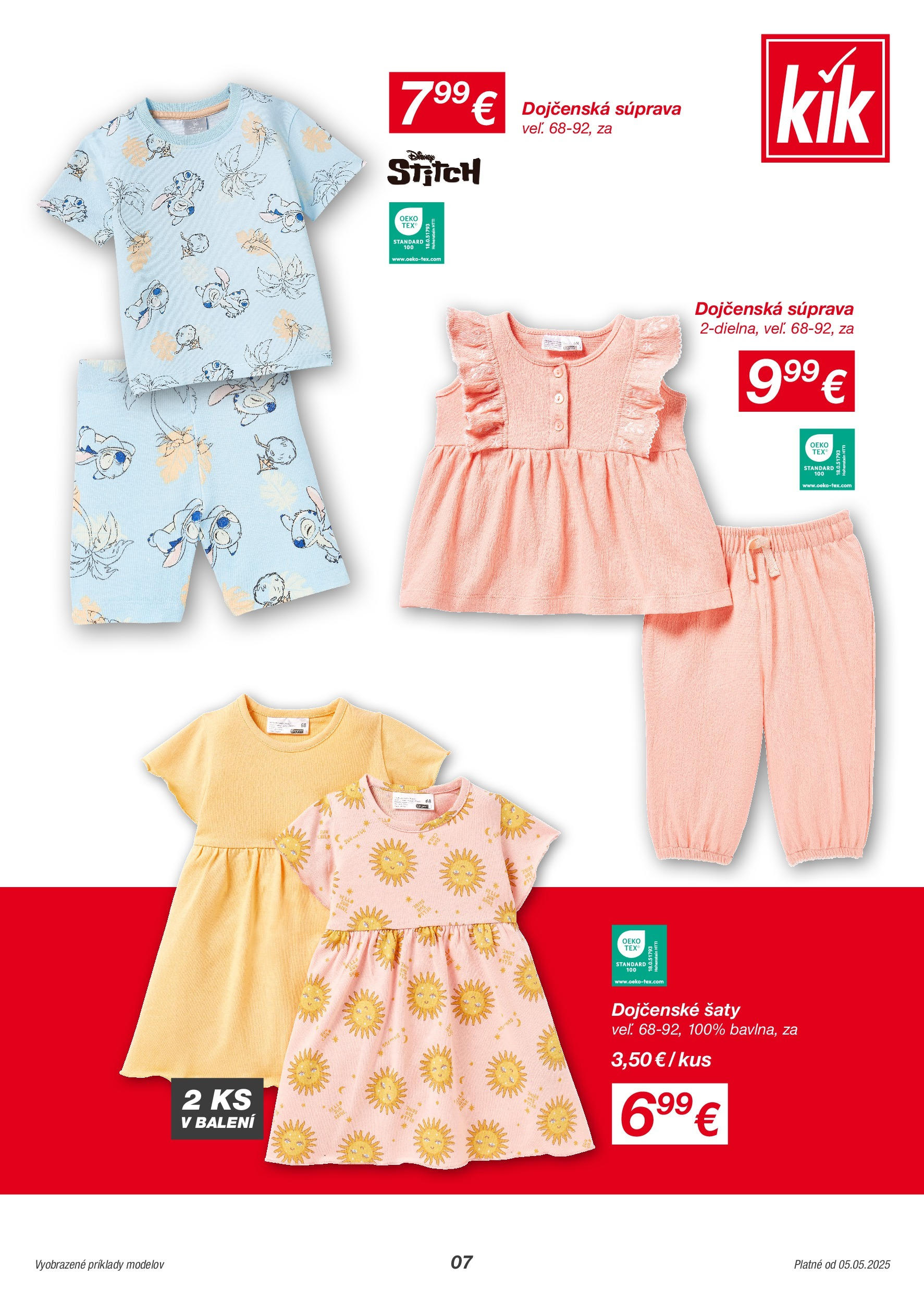 Kik - KiK leták platný do 11.05.2025 od 04.05.2025 → Aktuálny textil výpredaj online | Strana: 7 | Produkty: Šaty Kik - KiK leták platný do 11.05.2025 od 04.05.2025 → Aktuálny textil výpredaj online | Strana: 7 | Produkty: Šaty
