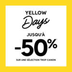 Cache Cache Yellow days -50% - au 11.05.2025