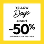 Cache Cache Yellow days -50% - au 11.05.2025