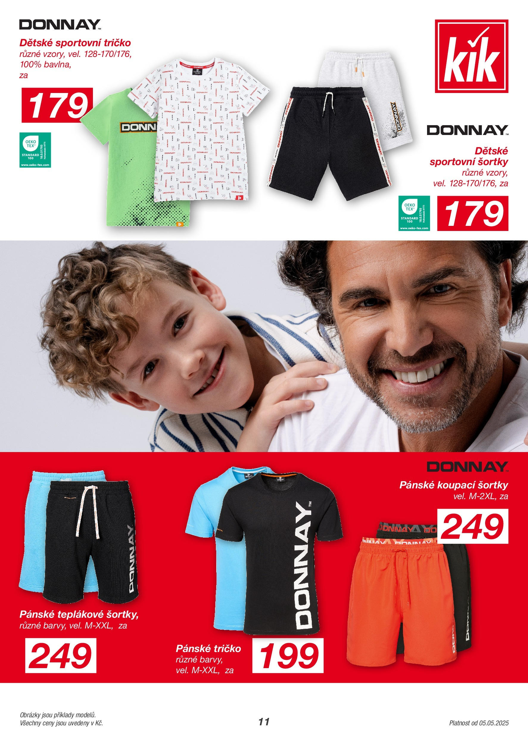 KIK leták 05.05.2025 - Leták příští týden | Strana: 11 | Produkty: Tričko