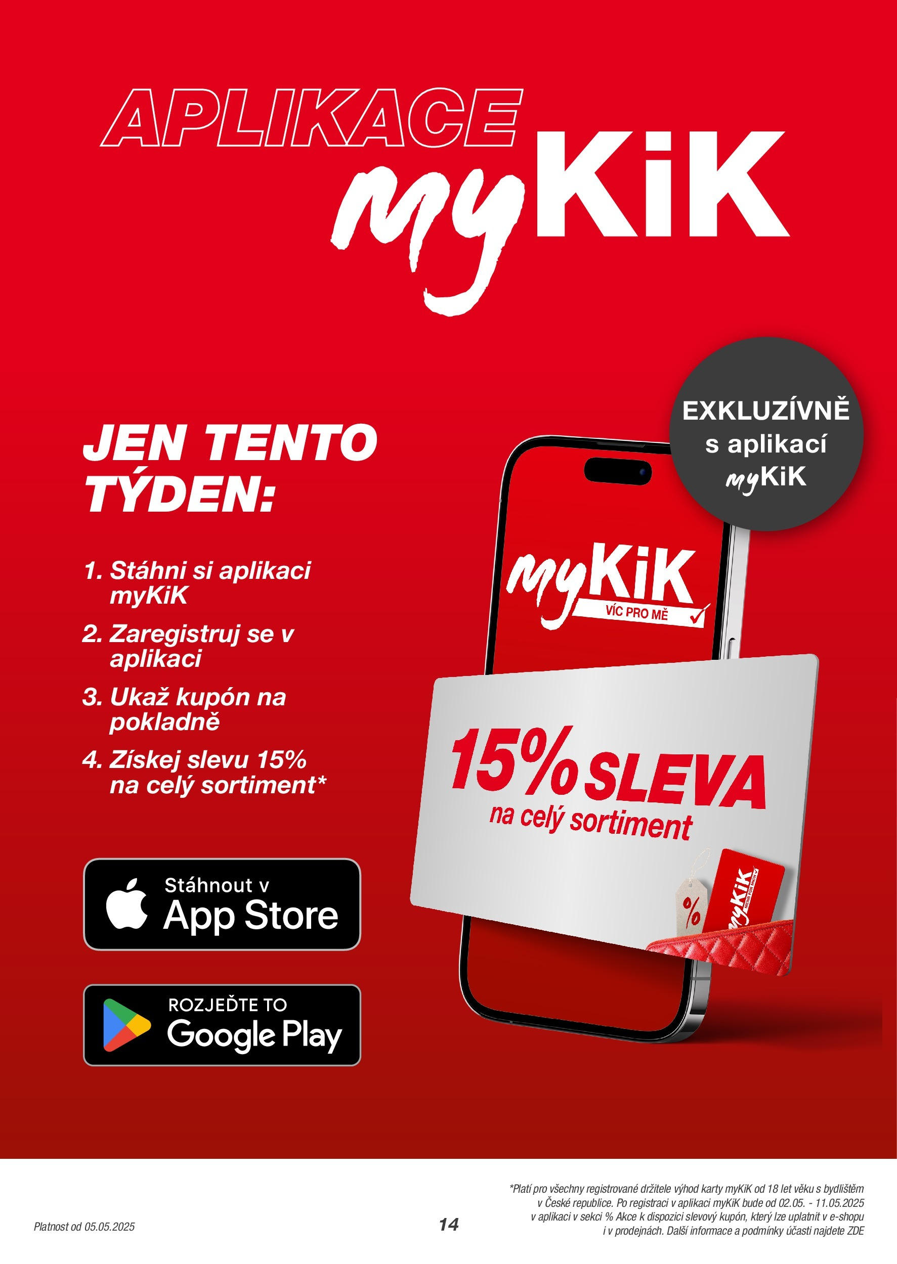 KIK leták 05.05.2025 - Leták příští týden | Strana: 14 | Produkty: Karty