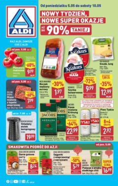 Pogląd oferty "Aldi - ALDI Gazetka Food ważna do 10.05" - ważna od 04.05.2025