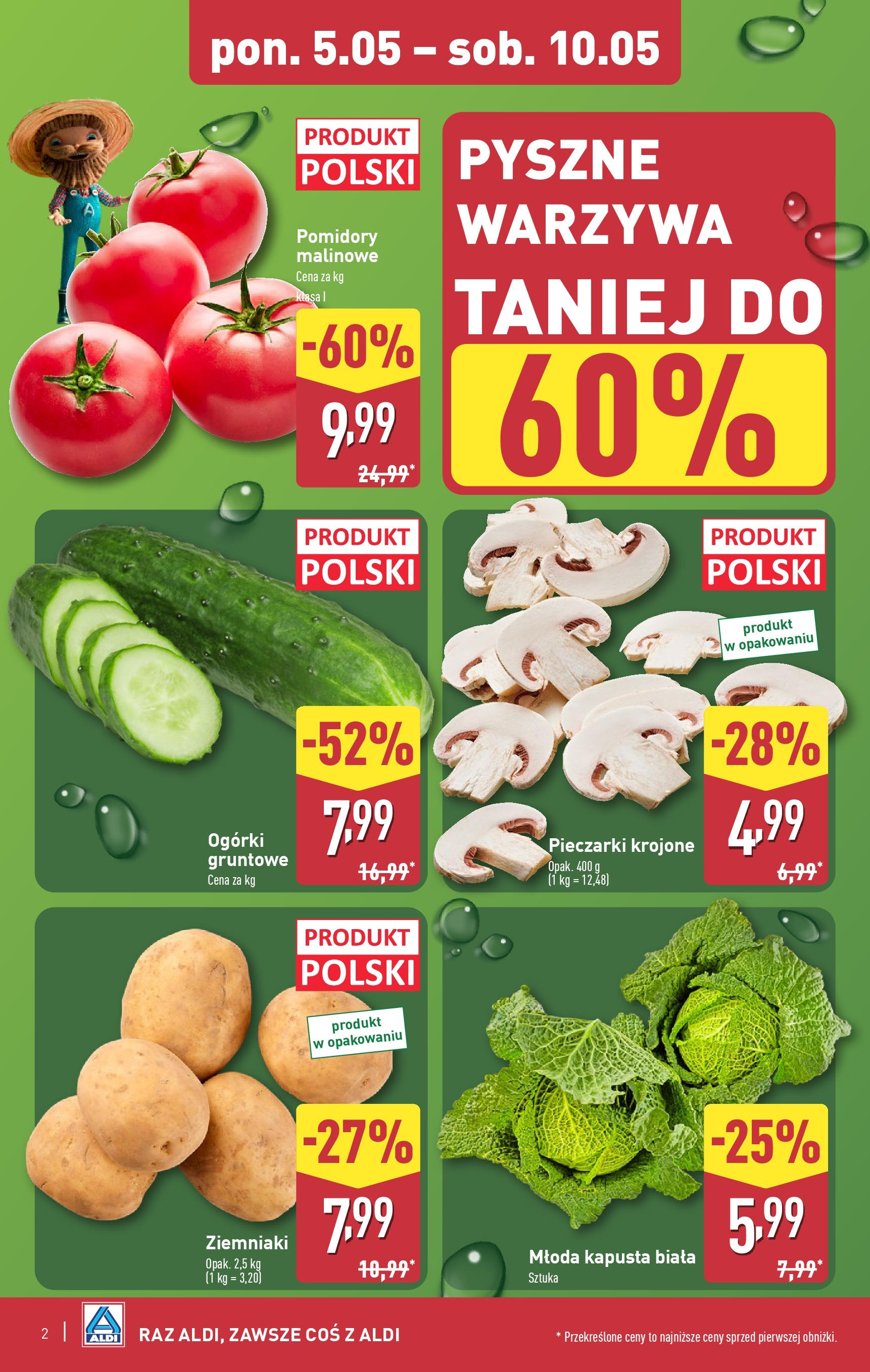 Aldi - ALDI Gazetka Food ważna do 10.05 od 04.05.2025 | Nowa PDF gazetka | Strona: 2 Aldi - ALDI Gazetka Food ważna do 10.05 od 04.05.2025 - Ulotka PDF, promocje | Strona: 2