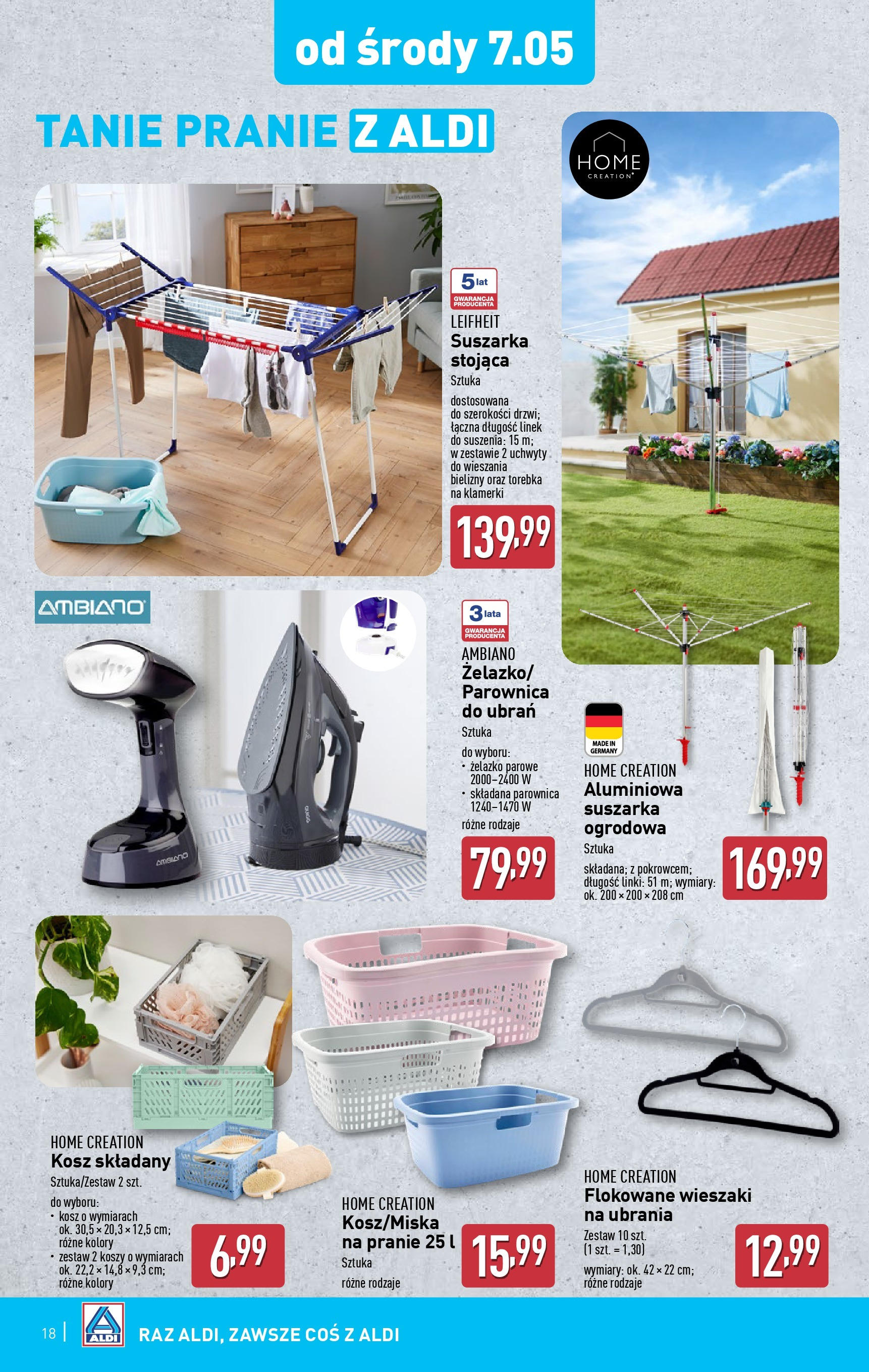 Aldi - ALDI Gazetka Food ważna do 10.05 od 04.05.2025 | Nowa PDF gazetka | Strona: 18 Aldi - ALDI Gazetka Food ważna do 10.05 od 04.05.2025 - Ulotka PDF, promocje | Strona: 18