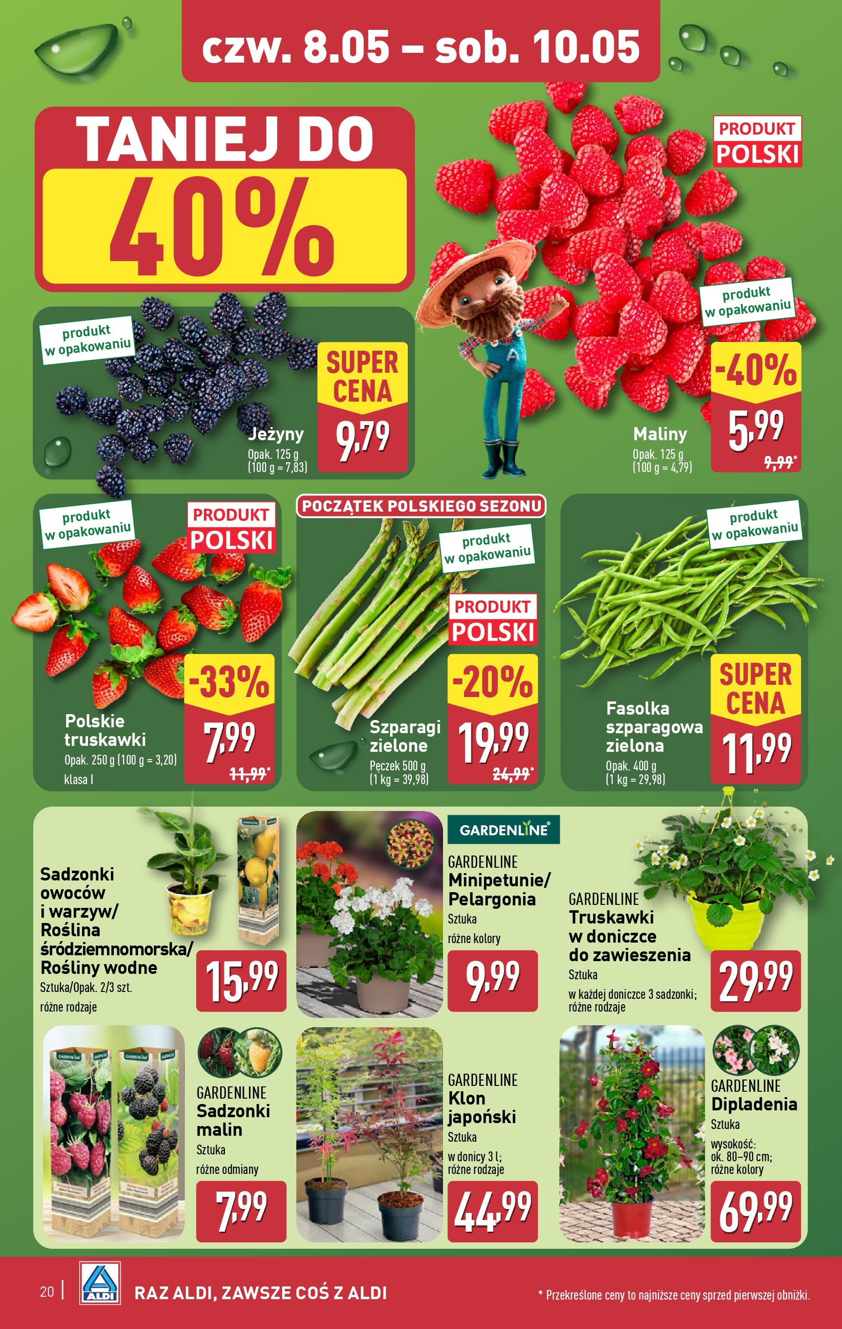 Aldi - ALDI Gazetka Food ważna do 10.05 od 04.05.2025 | Nowa PDF gazetka | Strona: 20 Aldi - ALDI Gazetka Food ważna do 10.05 od 04.05.2025 - Ulotka PDF, promocje | Strona: 20