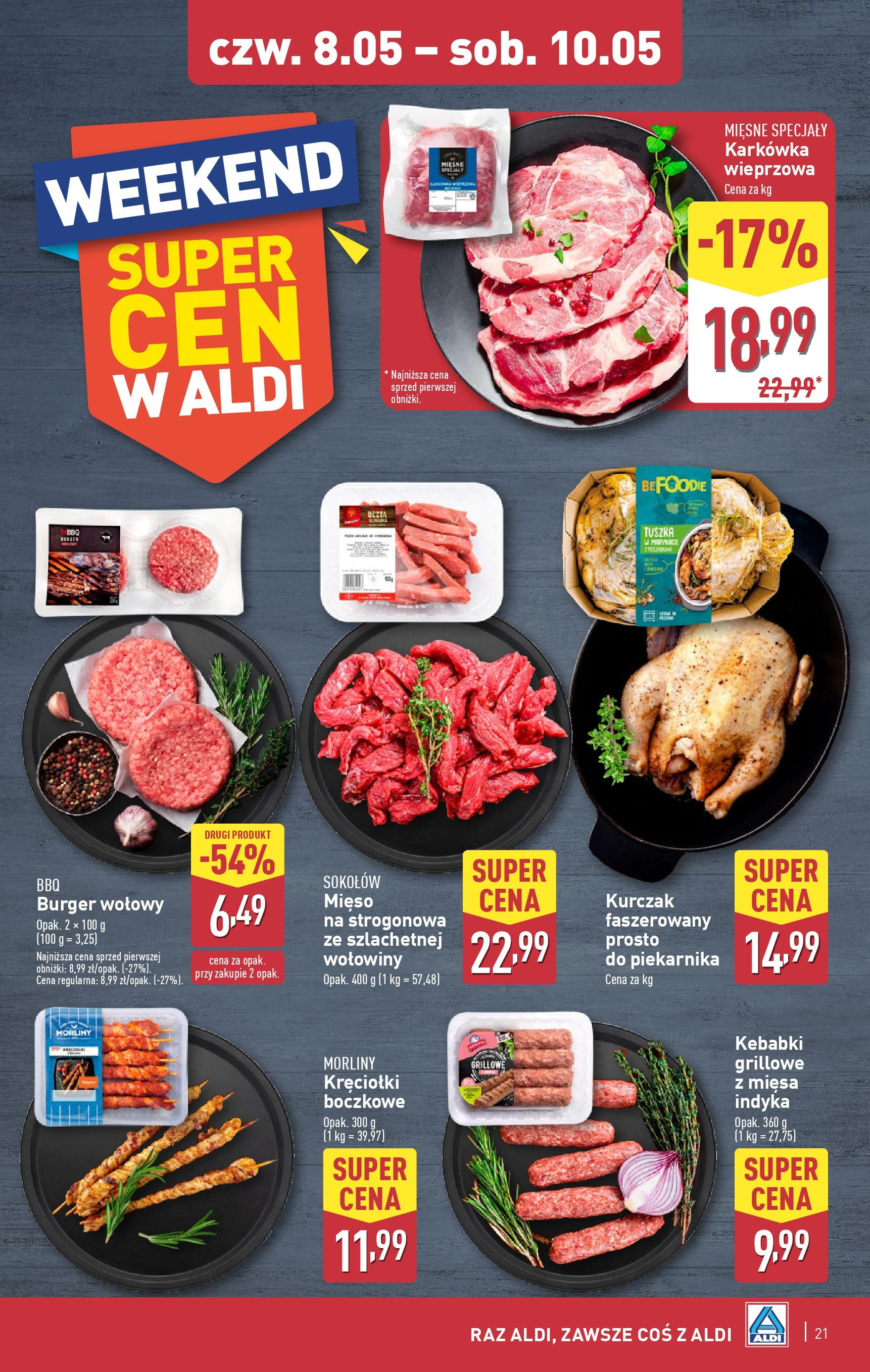 Aldi - ALDI Gazetka Food ważna do 10.05 od 04.05.2025 | Nowa PDF gazetka | Strona: 21 Aldi - ALDI Gazetka Food ważna do 10.05 od 04.05.2025 - Ulotka PDF, promocje | Strona: 21