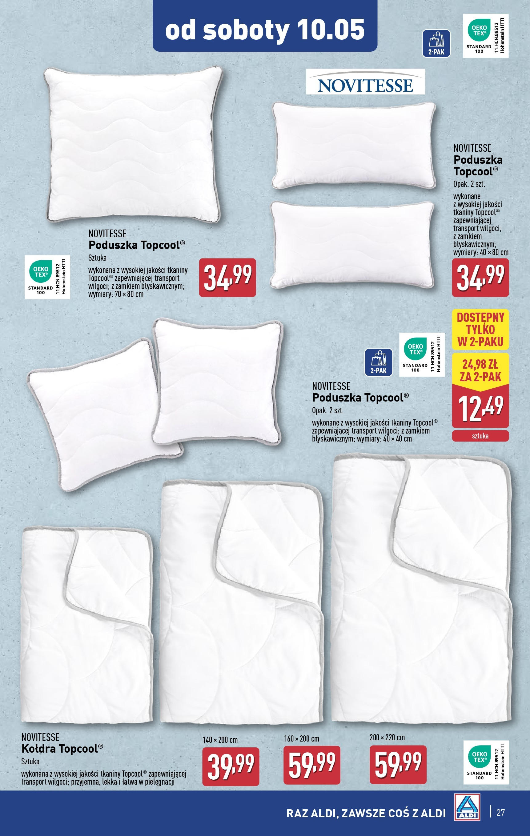 Aldi - ALDI Gazetka Food ważna do 10.05 od 04.05.2025 | Nowa PDF gazetka | Strona: 27 Aldi - ALDI Gazetka Food ważna do 10.05 od 04.05.2025 - Ulotka PDF, promocje | Strona: 27
