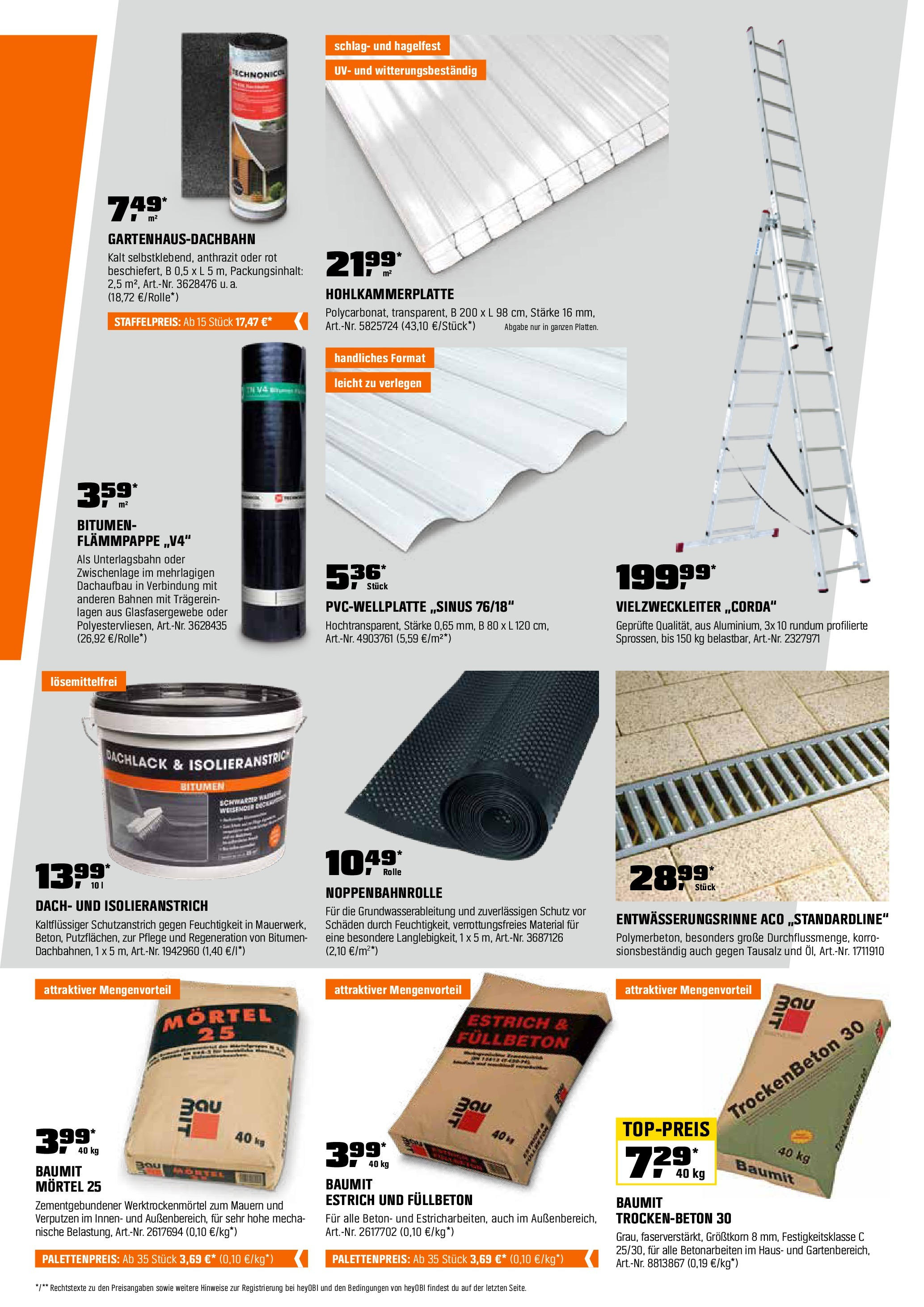 OBI Flugblatt von 30.04.2025 - Aktuelle Angebote | Seite: 17
