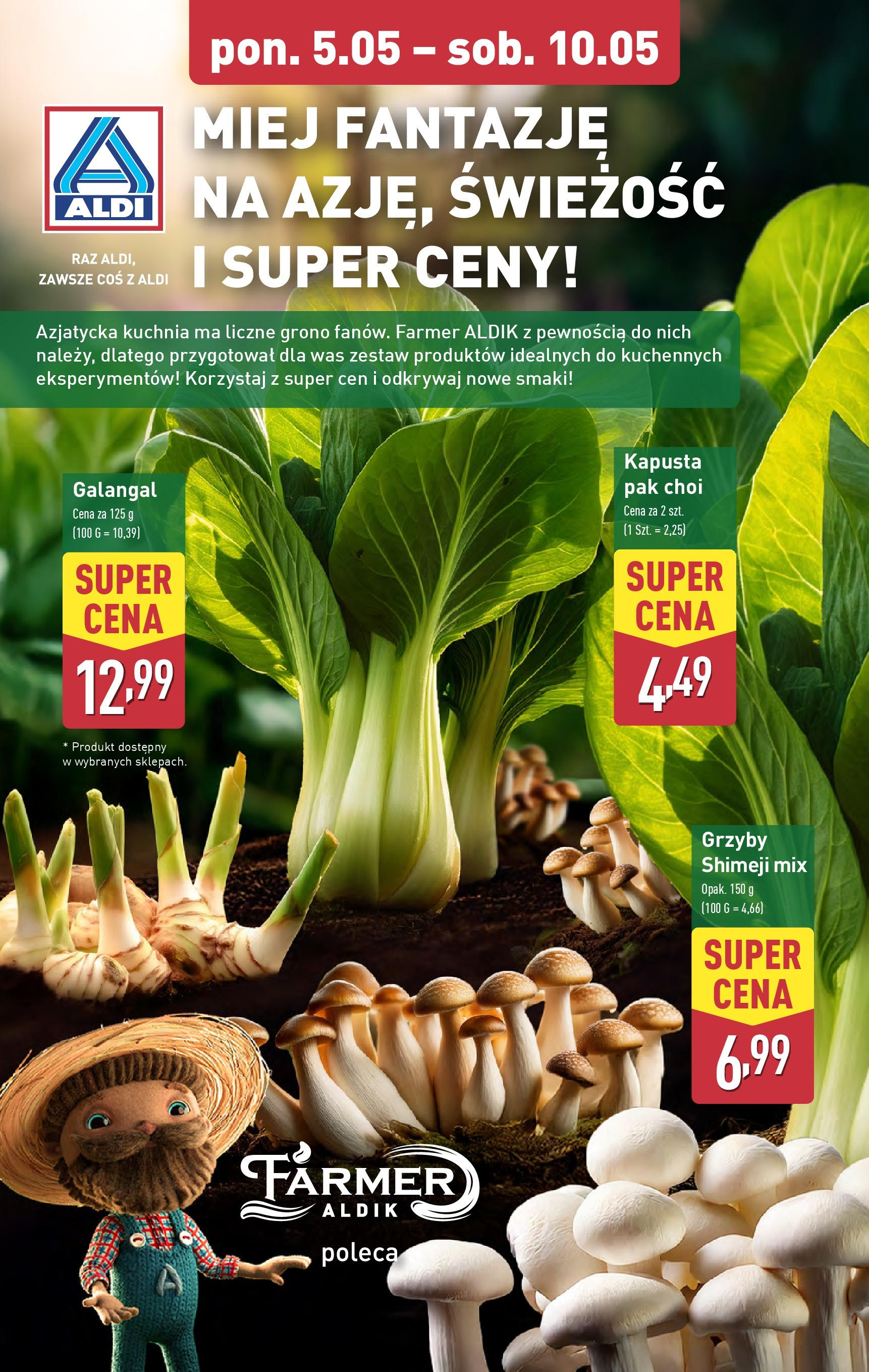 Aldi Gazetka - Promocja Azja od 05.05.2025 - Ulotka PDF, promocje | Strona: 4 | Produkty: Kapusta
