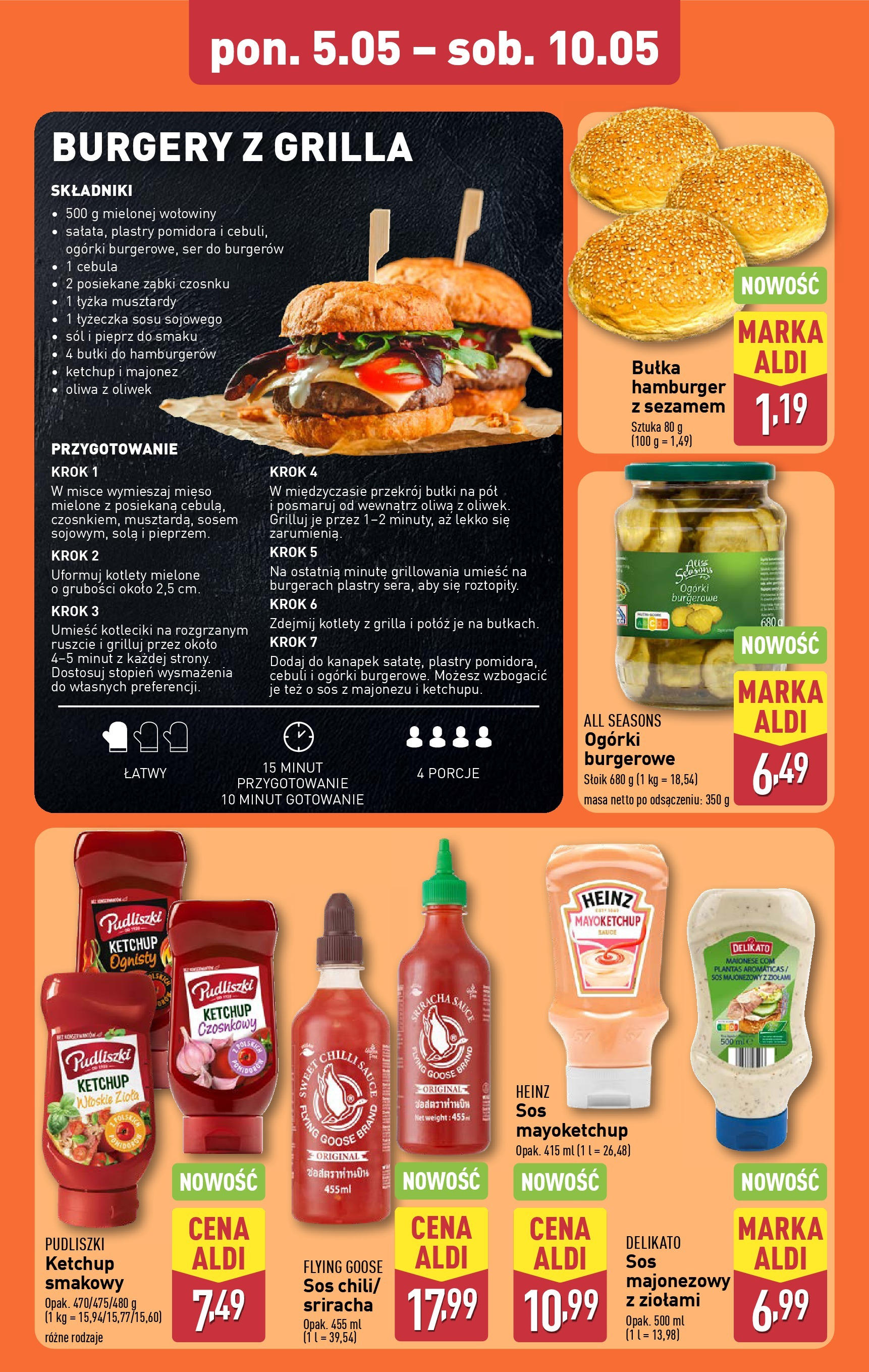 Aldi Gazetka - Okazje na weekend od 08.05.2025 - Ulotka PDF, promocje | Strona: 9 | Produkty: Chili, Oliwa z oliwek, Mięso, Pieprz