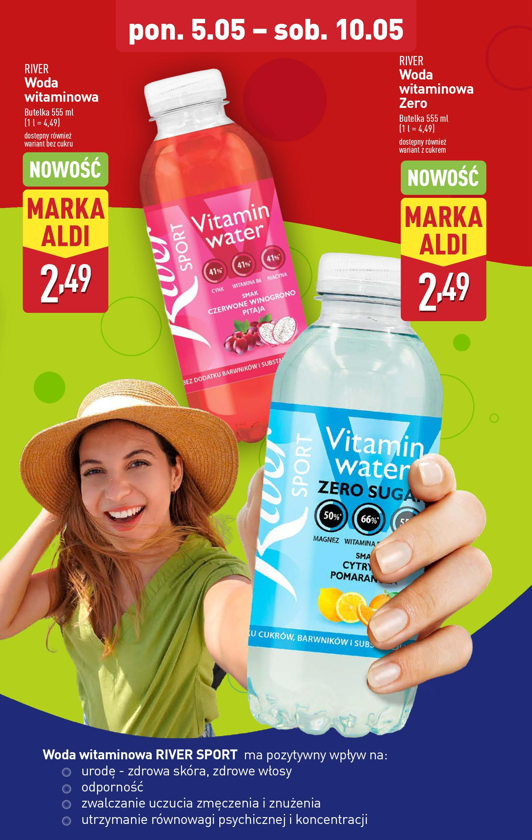 Aldi Gazetka - Okazje na weekend od 08.05.2025 - Ulotka PDF, promocje | Strona: 13 | Produkty: Winogrono, Pitaja, Woda