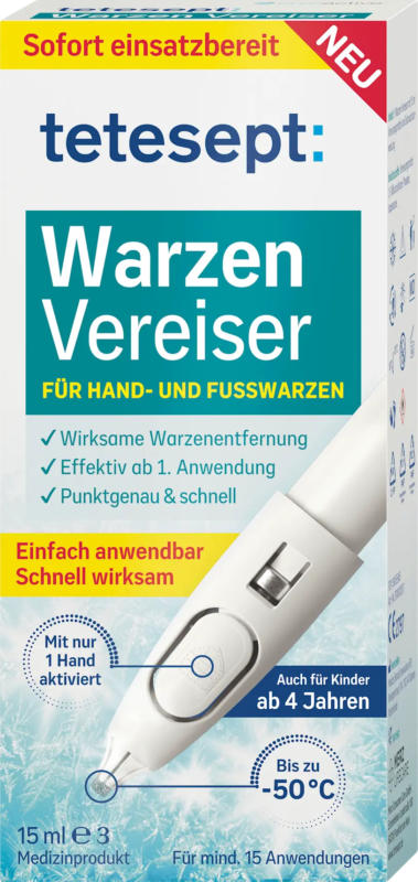 tetesept Warzen Vereiser