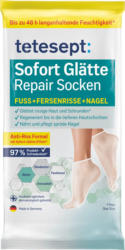 tetesept Fußmaske Socken, Sofort Glätte (1 Paar)