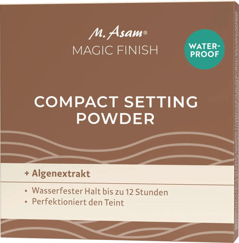 M. Asam Kompakt Setting Puder Waterproof Transparent