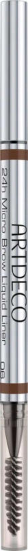 ARTDECO Augenbrauenstift 24h Micro Brow Liquid Liner w. Brush 06 Dark Brown