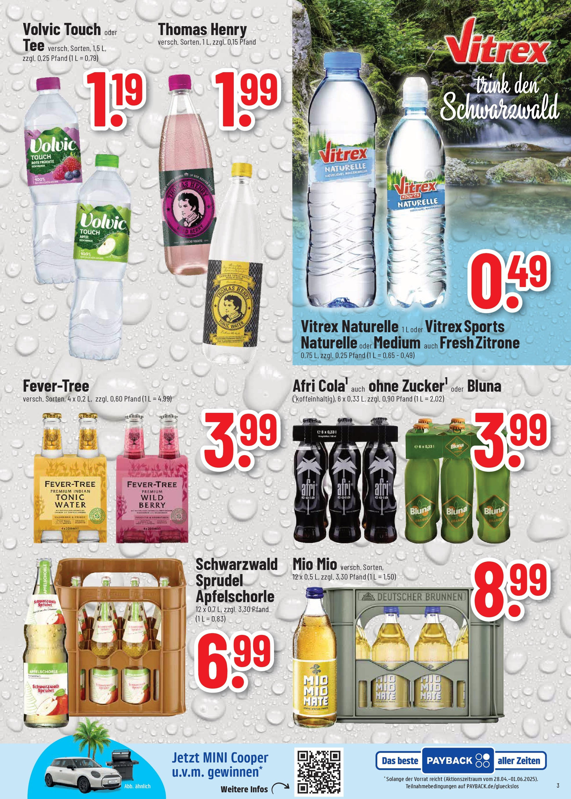 Trinkgut - trinkgut: Wochenangebote (ab 04.05.2025) » Angebote online | Seite: 3 | Produkte: Äpfel, Volvic touch, Tee, Volvic