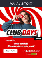 Media World Club days da MediaWorld! - al 08.05.2025