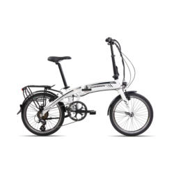 Електрически велосипед CHRISSON EF1 20" WHITE 102064 250 W, ДО 25 КМ/Ч, ПРОБЕГ ДО 90 КМ, 20.00 "