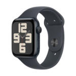 Технополис Смарт часовник APPLE WATCH SE2 V3 MIDNIGHT ALUMIN CASE MIDNIGHT SPORT BAND S/M MXEJ3 44 MM, GPS, WLAN, ПУЛСОМЕР - до 15-05-25
