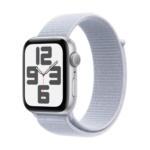 Технополис Смарт часовник APPLE WATCH SE2 V3 SILVER ALUMIN CASE BLUE CLOUD SPORT LOOP MXET3 44 MM, GPS, WLAN, ПУЛСОМЕР - до 15-05-25