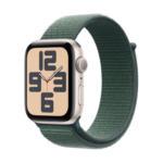Технополис Смарт часовник APPLE WATCH SE2 V3 STARLIGHT ALUMIN CASE LAKE GREEN SPORT LOOP MXEW3 44 MM, GPS, WLAN, ПУЛСОМЕР - до 15-05-25