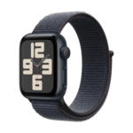 Технополис Смарт часовник APPLE WATCH SE2 V3 MIDNIGHT ALUMIN CASE INK SPORT LOOP MXEA3 40 MM, GPS, WLAN, ПУЛСОМЕР - до 15-05-25