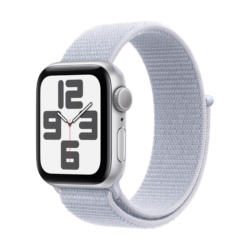 Смарт часовник APPLE WATCH SE2 V3 SILVER ALUMIN CASE BLUE CLOUD SPORT LOOP MXEE3 40 MM, GPS, WLAN, ПУЛСОМЕР