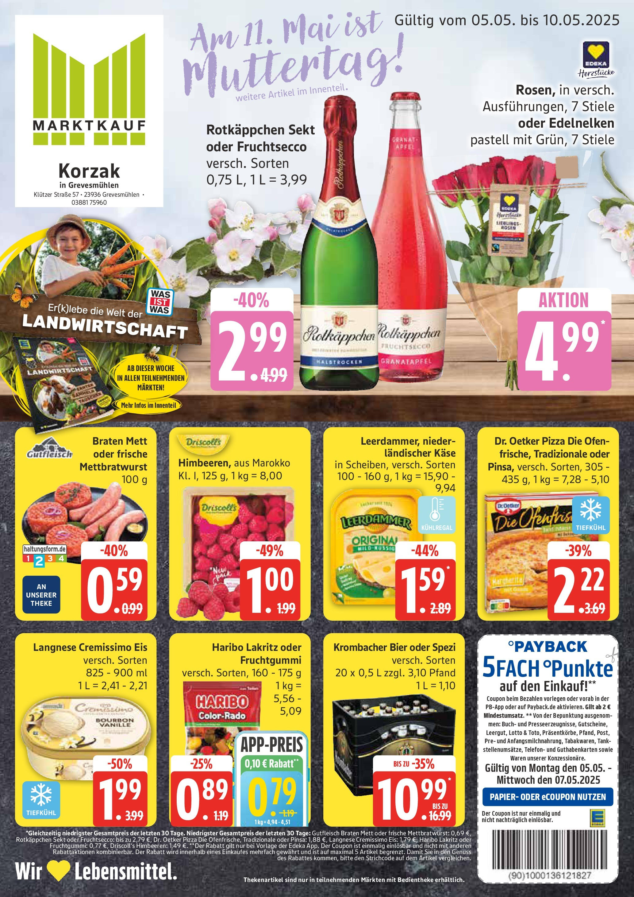 MARKTKAUF Prospekt ab Montag 04.05.2025 > Marktkauf: Wochenangebote Vorschau von dem Prospekt des Geschäftes Marktkauf, gültig ab dem 04.05.2025