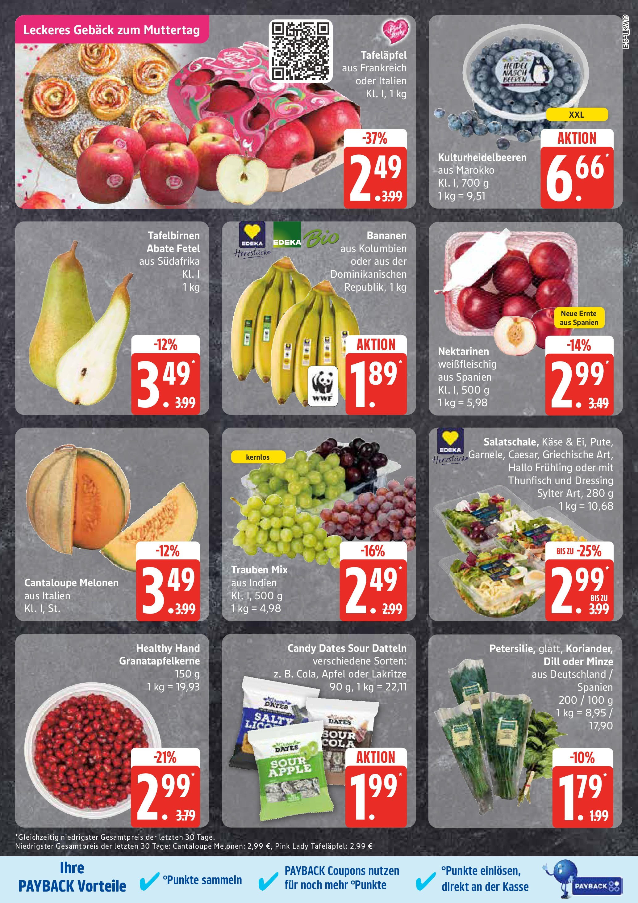 Edeka - EDEKA: Wochenangebote (ab 04.05.2025) » Angebote Online | Seite: 5 | Produkte: Käse, Trauben, Dressing, Dill Edeka - EDEKA: Wochenangebote (ab 04.05.2025) » Angebote Online | Seite: 5 | Produkte: Käse, Trauben, Dressing, Dill