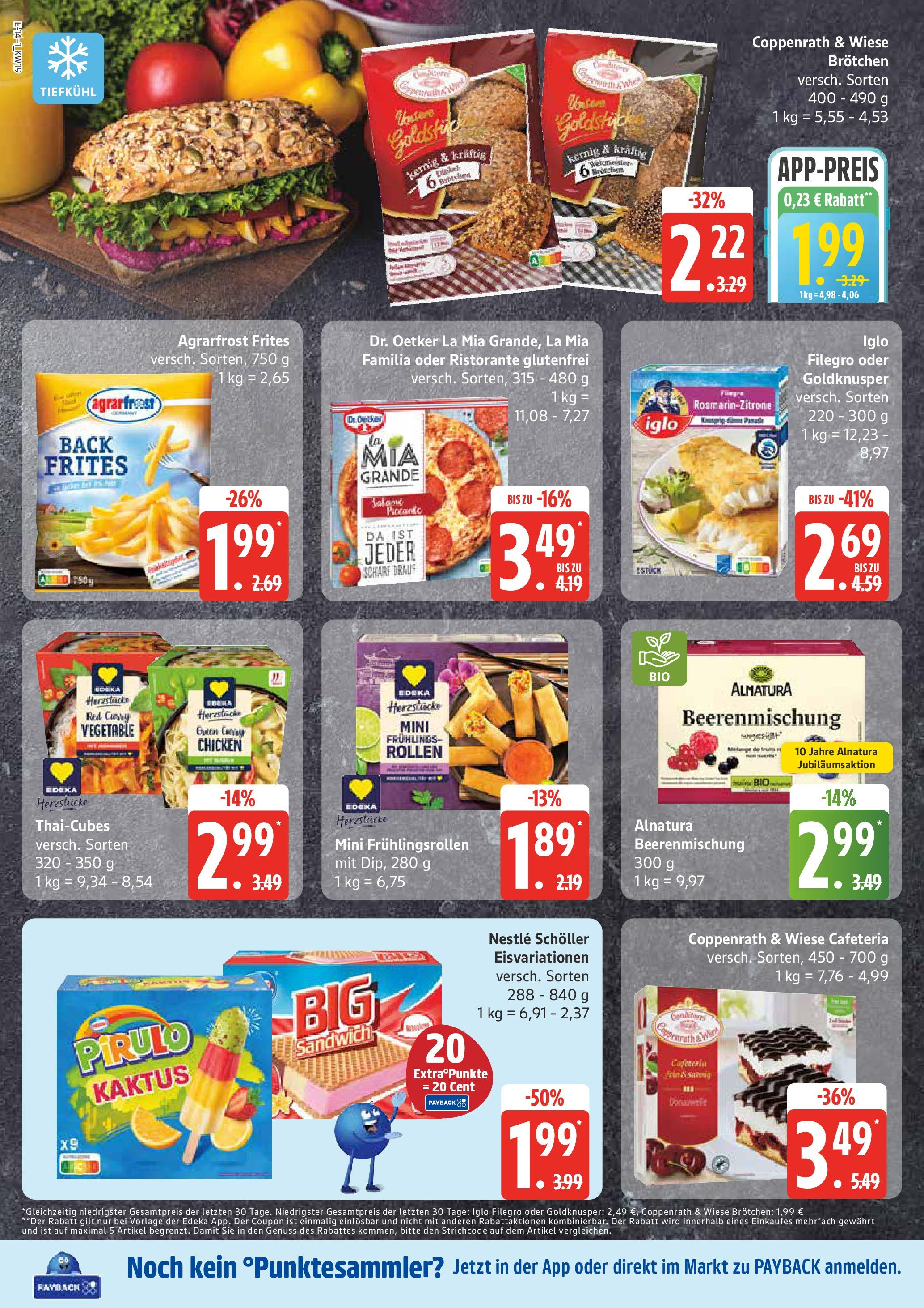Edeka - EDEKA: Wochenangebote (ab 04.05.2025) » Angebote Online | Seite: 14 | Produkte: Ristorante, Iglo, Pizza Edeka - EDEKA: Wochenangebote (ab 04.05.2025) » Angebote Online | Seite: 14 | Produkte: Ristorante, Iglo, Pizza