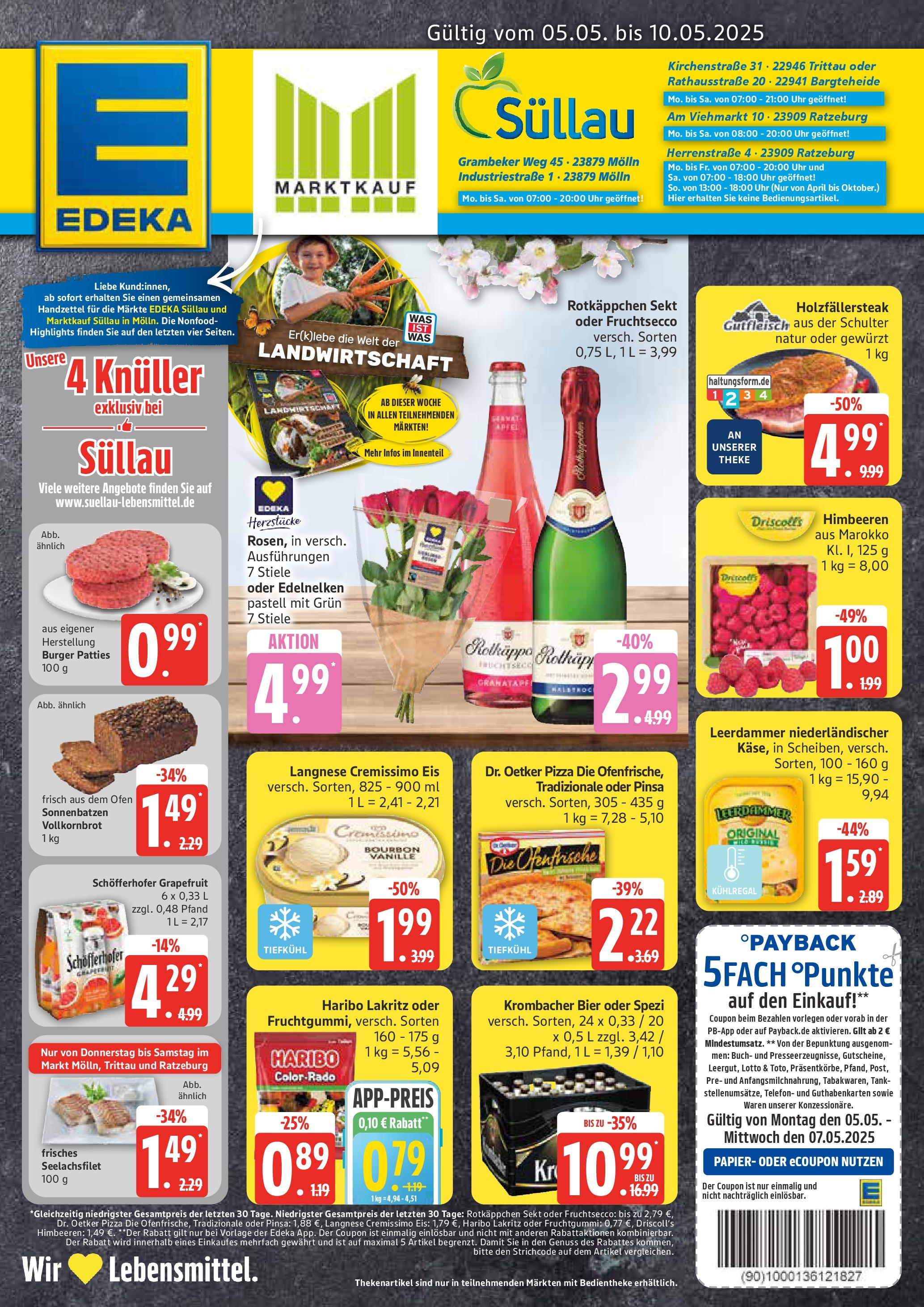 MARKTKAUF Prospekt ab Montag 04.05.2025 > Marktkauf: Wochenangebote Vorschau von dem Prospekt des Geschäftes Marktkauf, gültig ab dem 04.05.2025
