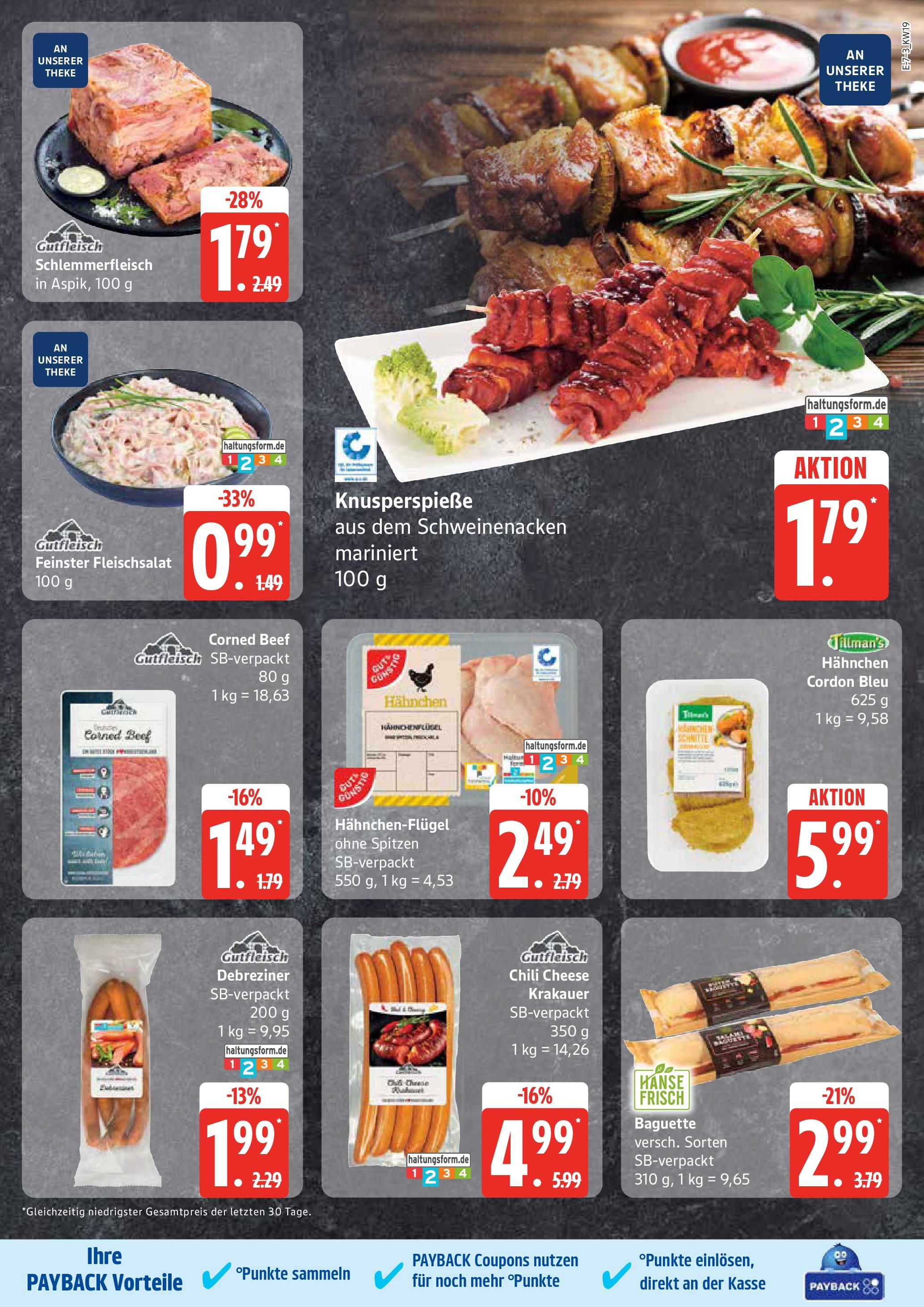 Edeka - EDEKA: Wochenangebote (ab 04.05.2025) » Angebote Online | Seite: 7 | Produkte: Hahnchen, Schweinenacken, Baguette, Chili Edeka - EDEKA: Wochenangebote (ab 04.05.2025) » Angebote Online | Seite: 7 | Produkte: Hahnchen, Schweinenacken, Baguette, Chili