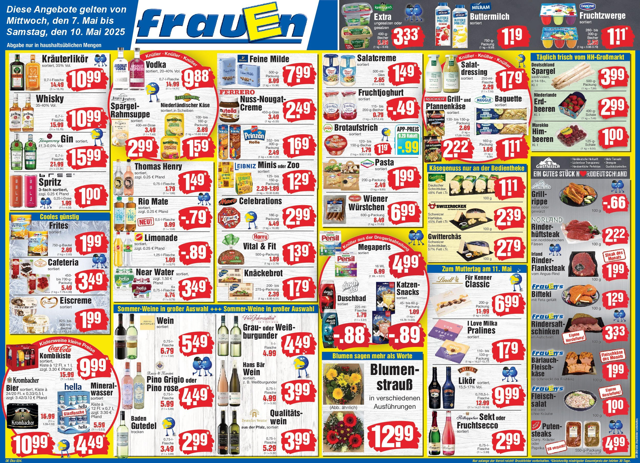 Edeka - EDEKA: Wochenangebote (ab 07.05.2025) » Angebote Online | Seite: 1 | Produkte: Bier, Wasser, Milram, Vodka
