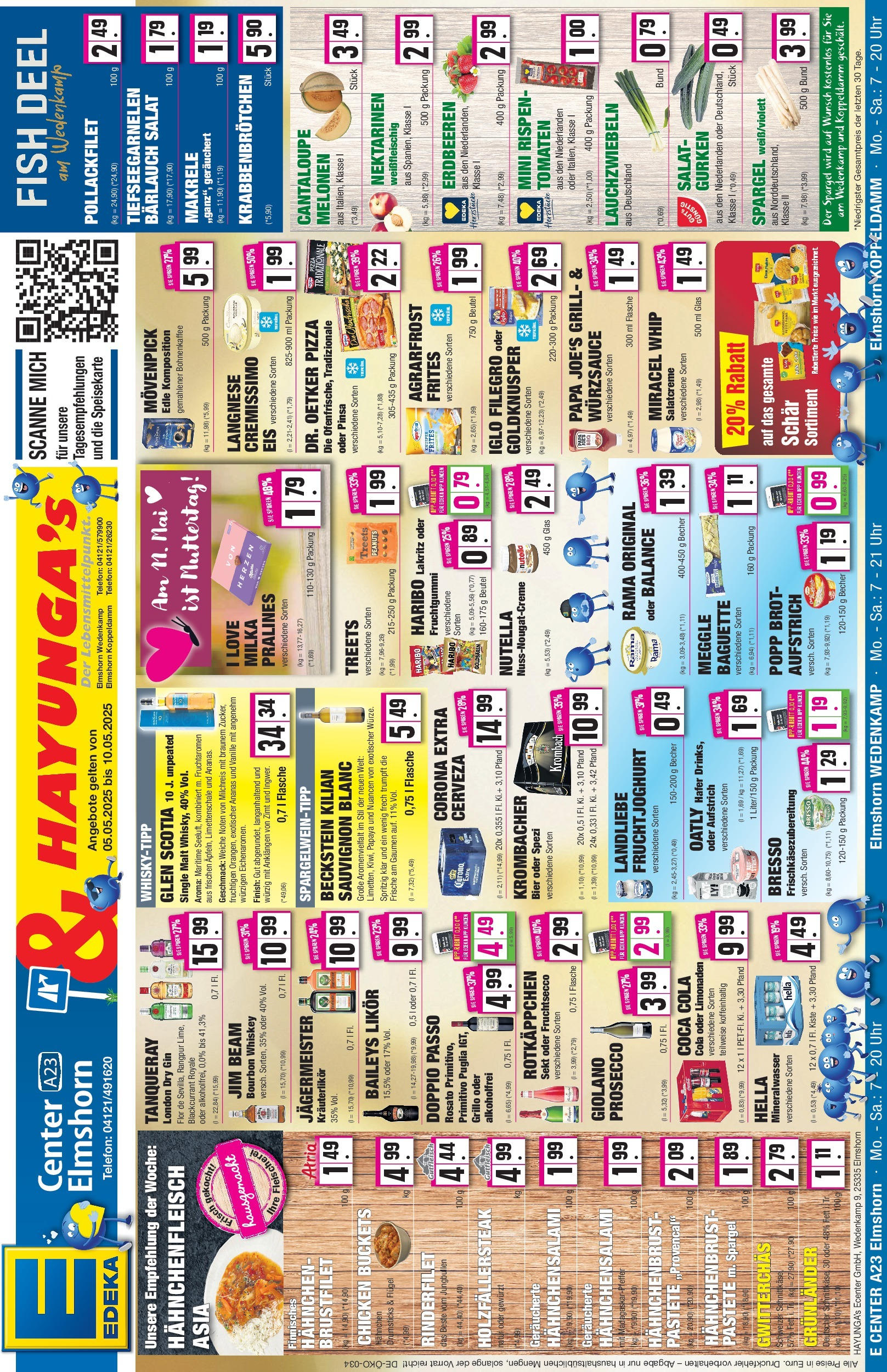 Edeka - EDEKA: Wochenangebote (ab 04.05.2025) » Angebote Online | Seite: 1 | Produkte: Nektarinen, Tomaten, Jägermeister, Hella