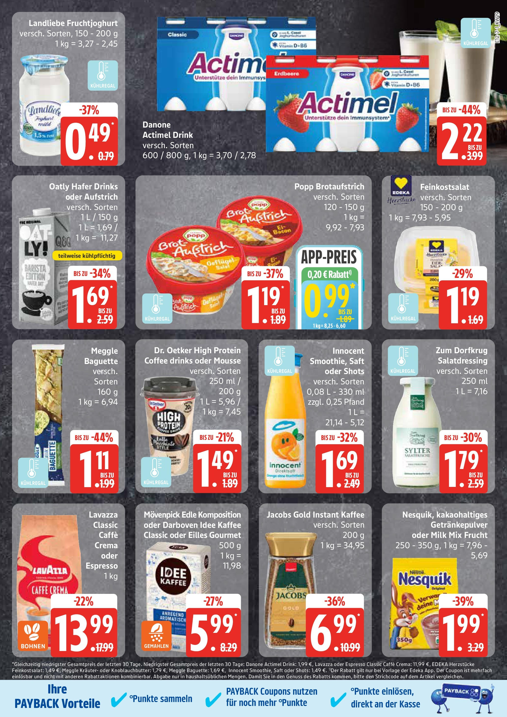 Edeka - EDEKA: Wochenangebote (ab 04.05.2025) » Angebote Online | Seite: 7 | Produkte: Lavazza, Idee kaffee, Eier, Saft