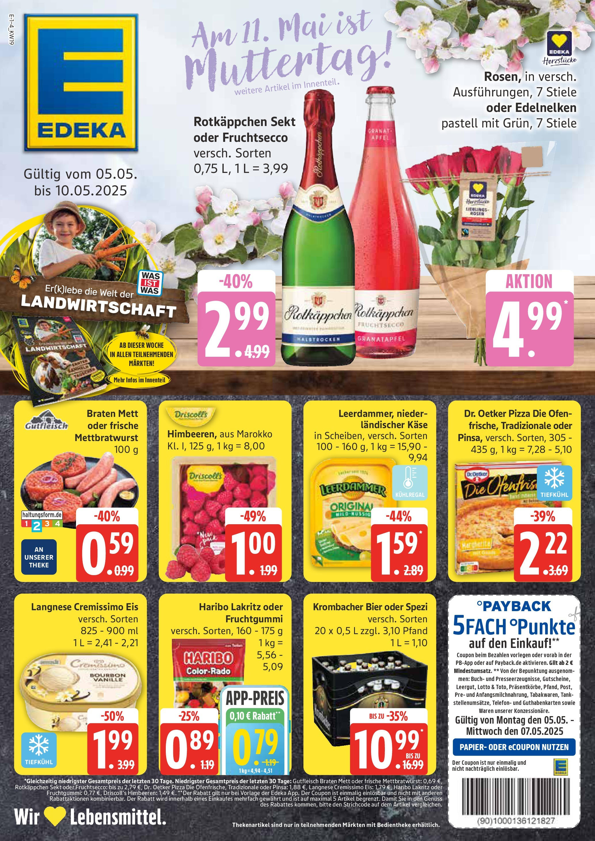 Edeka - EDEKA: Wochenangebote (ab 04.05.2025) » Angebote Online | Seite: 1 | Produkte: Haribo, Käse, Bourbon, Eis Edeka - EDEKA: Wochenangebote (ab 04.05.2025) » Angebote Online | Seite: 1 | Produkte: Haribo, Käse, Bourbon, Eis