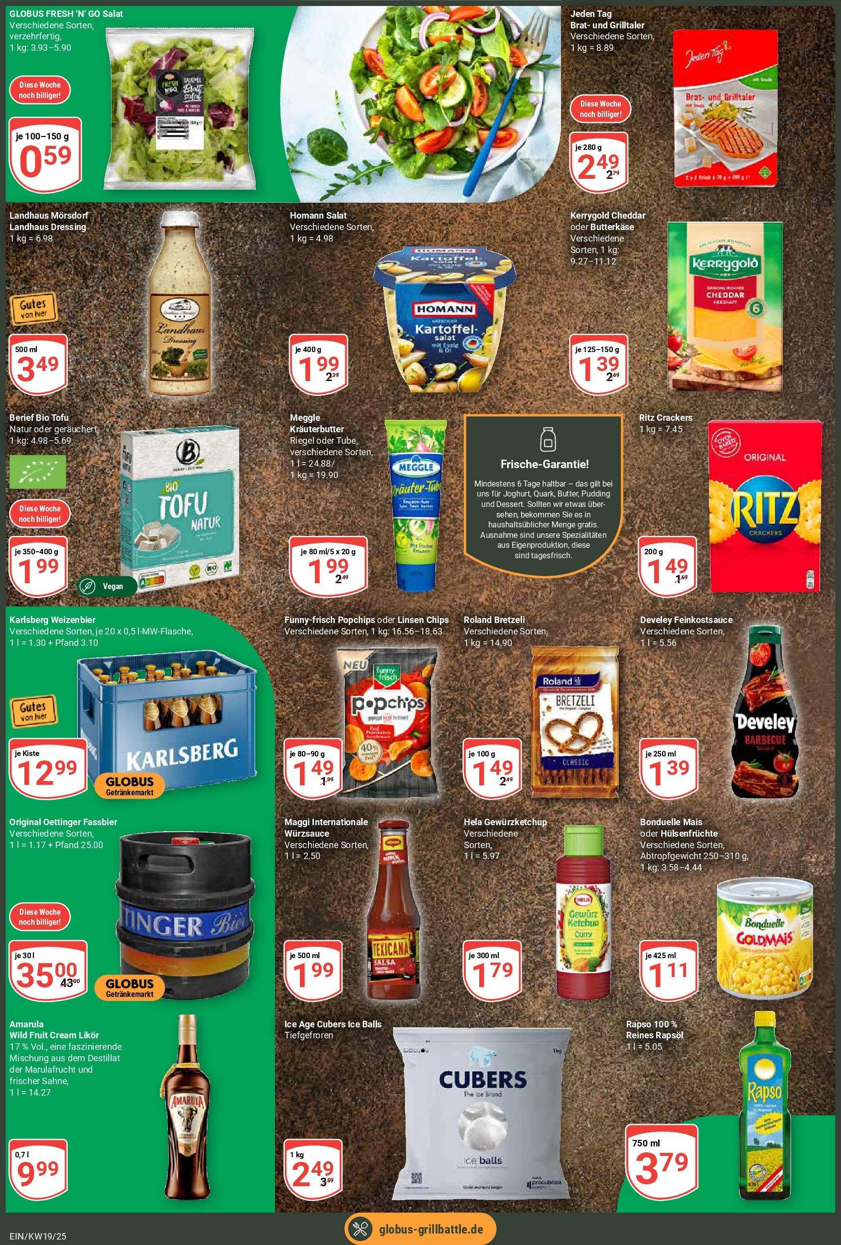 Globus - Globus: Wochenangebote (ab 04.05.2025) » Angebote ab Montag | Seite: 2 | Produkte: Butter, Dressing, Oettinger, Ketchup Globus - Globus: Wochenangebote (ab 04.05.2025) » Angebote online | Seite: 2 | Produkte: Butter, Dressing, Oettinger, Ketchup