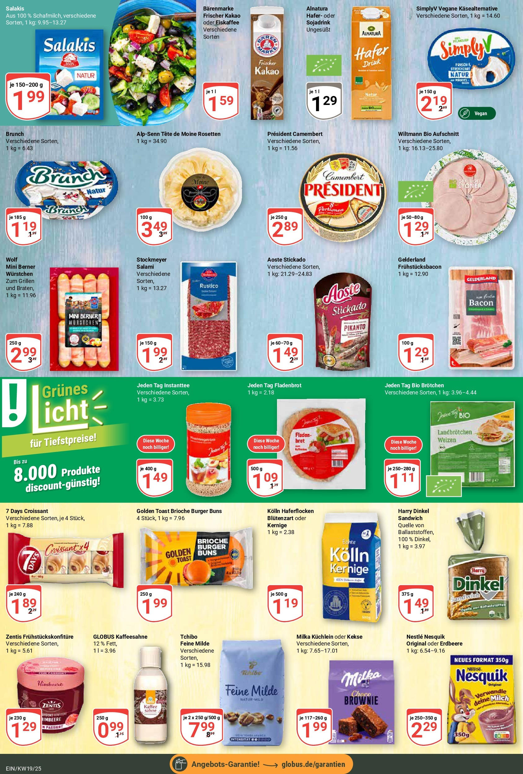 Globus - Globus: Wochenangebote (ab 04.05.2025) » Angebote ab Montag | Seite: 12 | Produkte: Nesquik, Milch, Burger, Salami Globus - Globus: Wochenangebote (ab 04.05.2025) » Angebote online | Seite: 12 | Produkte: Nesquik, Milch, Burger, Salami