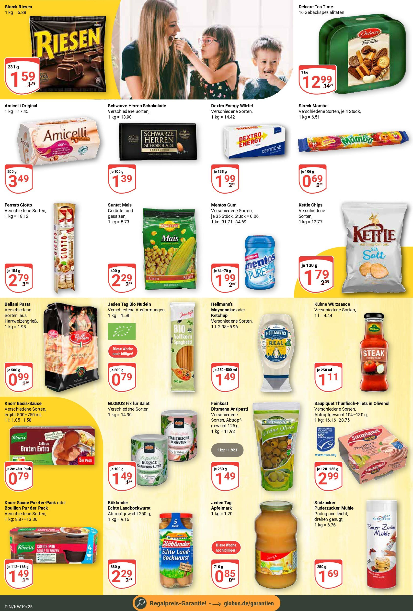 Globus - Globus: Wochenangebote (ab 04.05.2025) » Angebote ab Montag | Seite: 15 | Produkte: Gewicht, Schokolade, Pasta, Ketchup Globus - Globus: Wochenangebote (ab 04.05.2025) » Angebote online | Seite: 15 | Produkte: Gewicht, Schokolade, Pasta, Ketchup