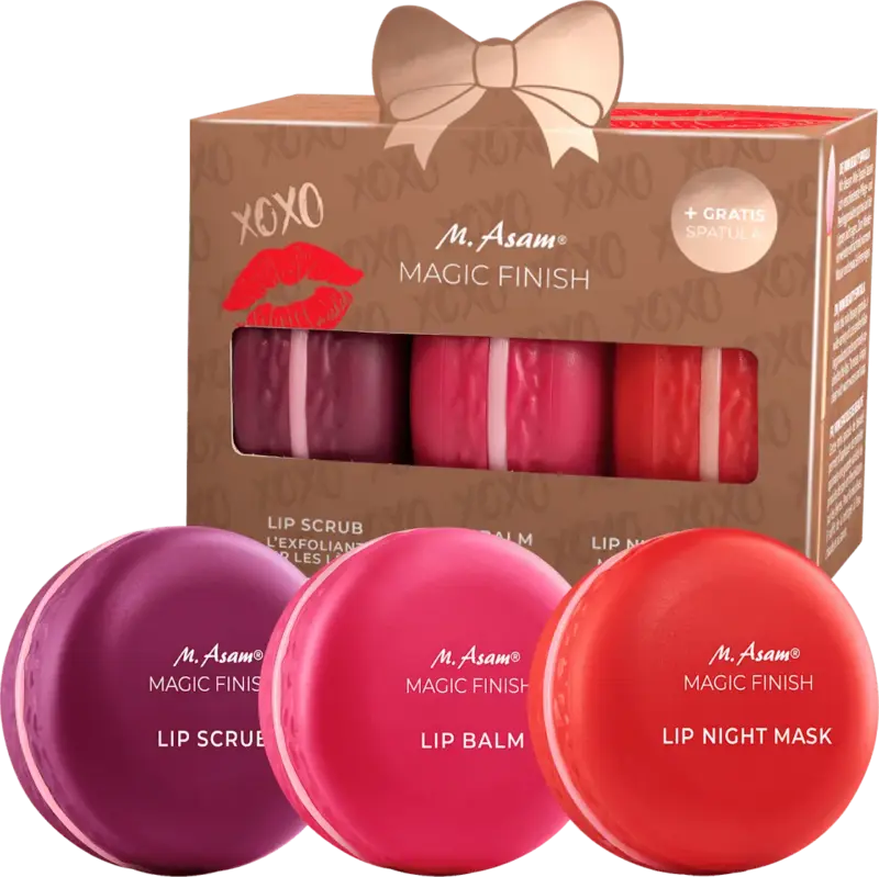 M. Asam Lippenpflege Set Macaron 3tlg Intensive Lip Care Kiss Edition